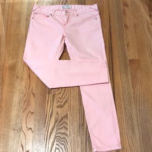 Free People,Washed look blush pink pants
